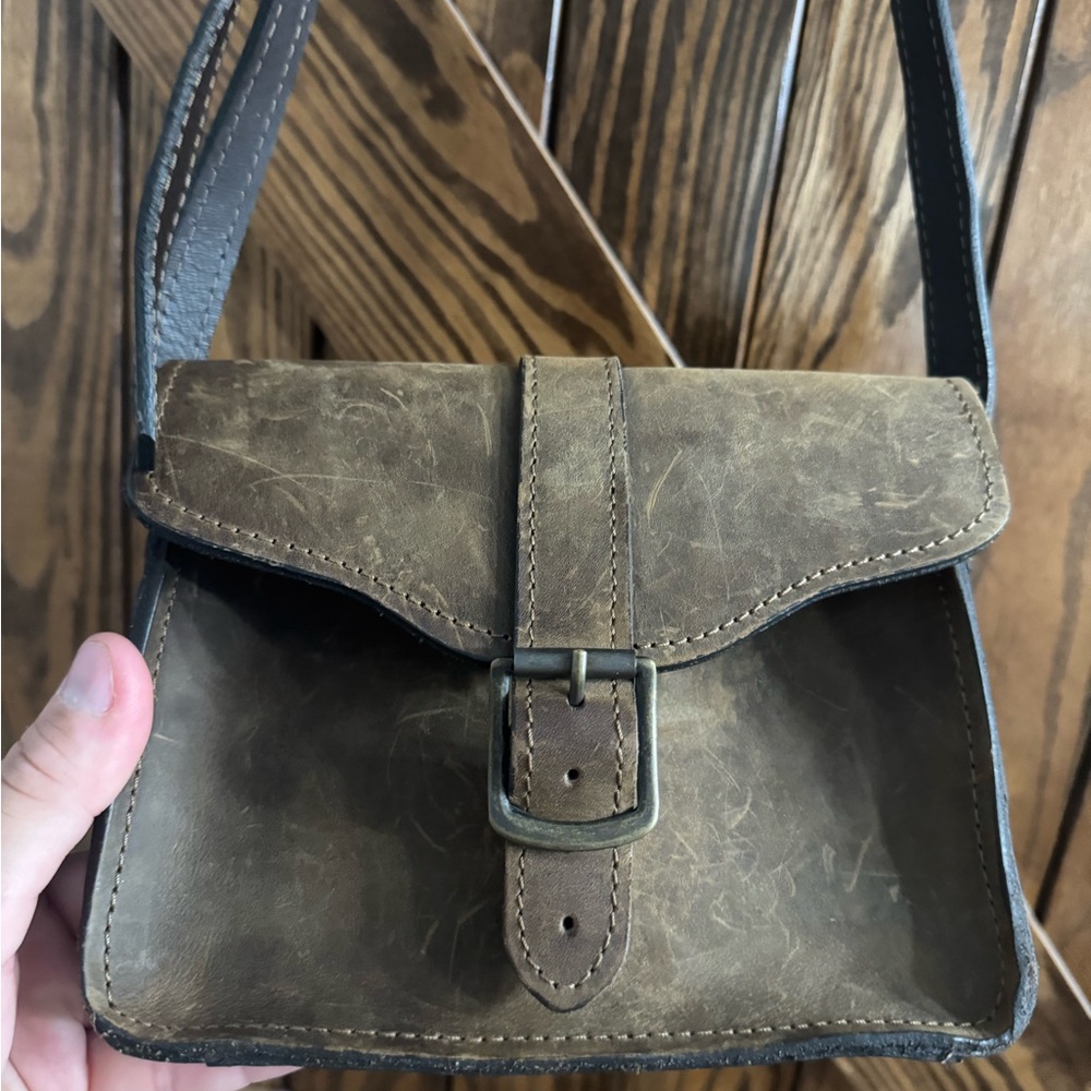 Handmade Leather Crossbody